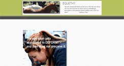 Desktop Screenshot of equethy.com